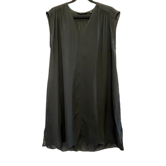 Athleta Black Long Flowy Blouse - Picture 1 of 5